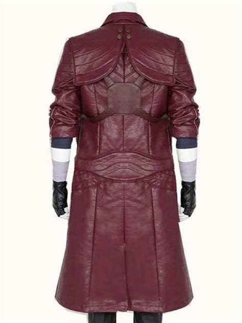 Devil May Cry 5 Dante Leather Coat - DMC Leather Coat