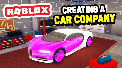 Custom Auto Shop Update In Roblox Car Factory Tycoon Youtube