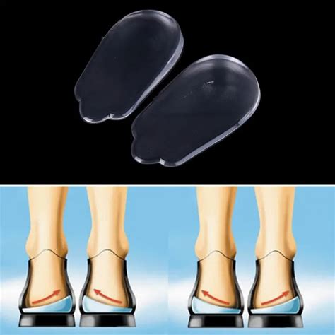 Pcs Orthopedic Insoles For Men And Women Medial Lateral Heel Wedge