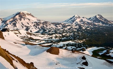 Three Sisters Central Oregon Cascades 72711 8635 Oregon Photography