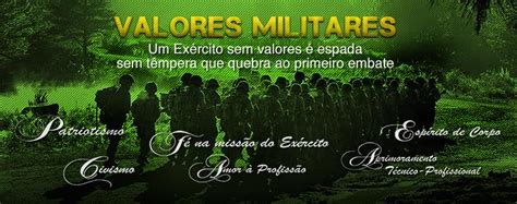 Conheça os Valores Militares do Exército Brasileiro Scoopnest