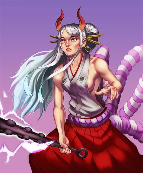 Yamato // One Piece Fan art by Sigururoo on DeviantArt