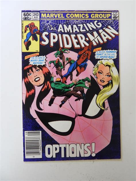 The Amazing Spider Man 243 1983 Fn Vf Condition Comic Books