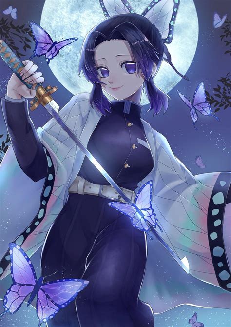 Shinobu Kocho Kimetsu No Yaiba Demon Slayer Shinobu Naklejka Images