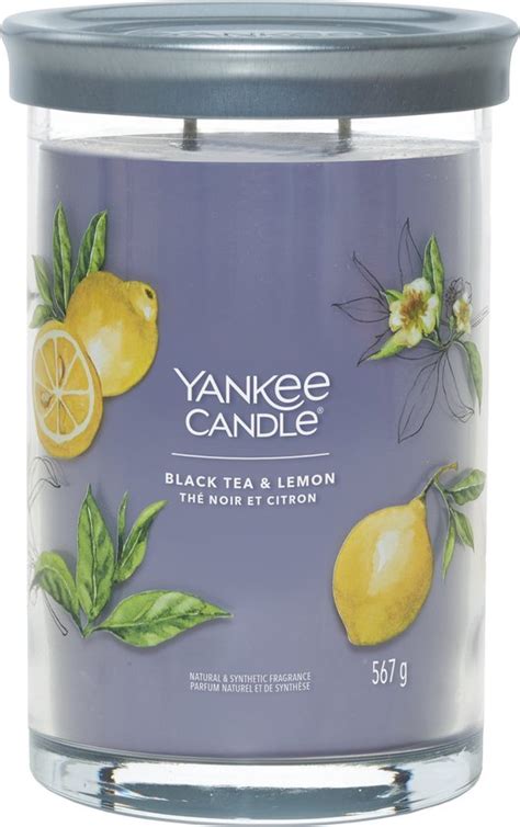 Yankee Candle Black Tea Lemon Signature Large Tumbler Bol