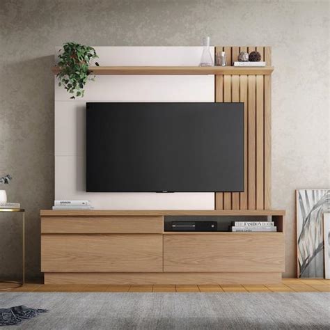 Estante Home Para Tv At Polegadas Led Portas Gaveta