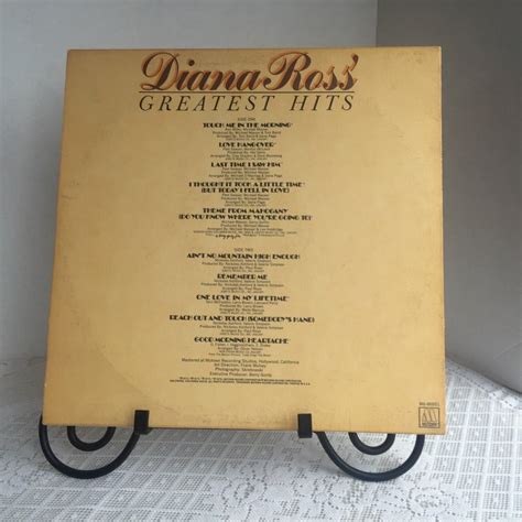 Vintage Vinyl Motown Record Diana Ross LP Greatest Hits Album