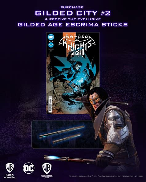 Dc On Twitter Get Nightwing S Exclusive Escrima Sticks As A Gotham