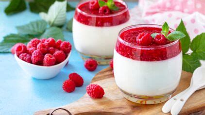 Panna cotta à la framboise rapide découvrez les recettes de cuisine