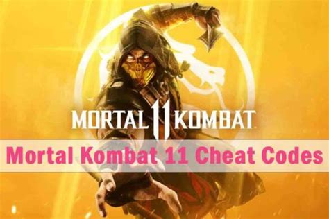 Mortal Kombat 2 Cheat Codes Updated 2022 - Mortal Kombat Games