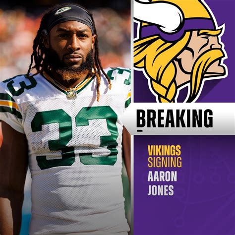 Nfl Nfl On X Rb Aaron Jones Agree To Terms With Vikings On A One