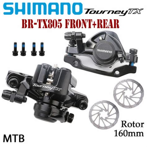 Shimano Tourney Tx Br Tx Mechanical Disc Brake Caliper W Mm Rotor