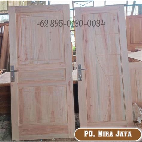 Jual Pintu Kamar Kayu Mahoni Shopee Indonesia