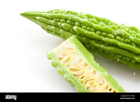 Fresh bitter melon Stock Photo - Alamy