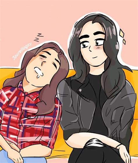 Camren Fifth Harmony Dibujos Lauren Jauregui