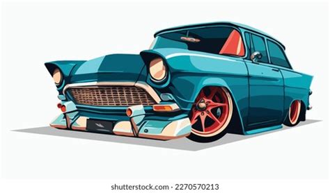 Car Old Vector Cartoon Illustration Clipart Stock Vector (Royalty Free) 2270570213 | Shutterstock