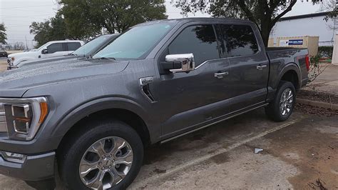 2021 Ford F 150 Platinum Carbonized Gray Quick Look YouTube