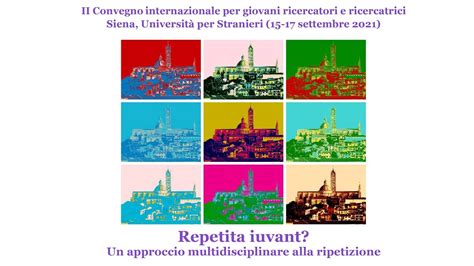 Repetita Iuvant Elisa De Roberto Universit Roma Tre Youtube