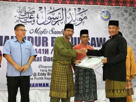 Abd Ghani Penerima Anugerah Maulidur Rasul Peringkat Daerah Nabawan