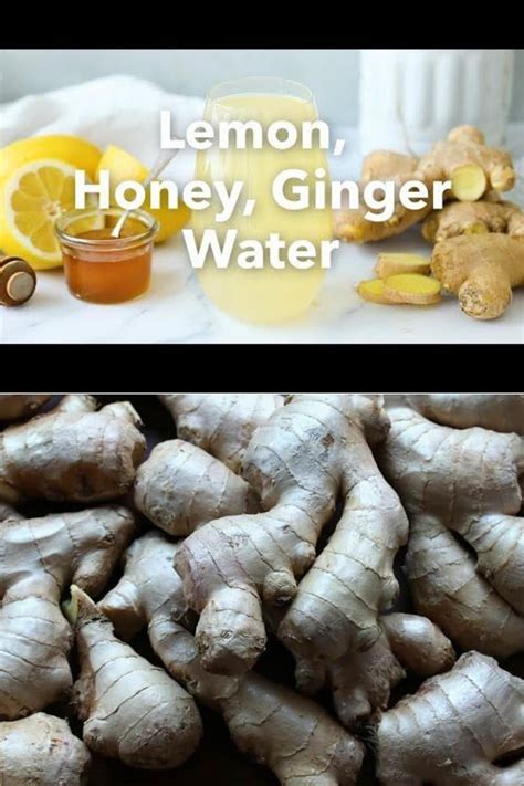 Medical Medium Lemon Honey Ginger Water Ginger Water Medical Medium