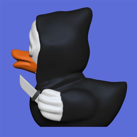 STL file Duck GhostFace 🦆 ・3D print object to download・Cults