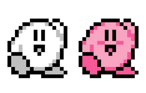 Gb And Nes Kirbys Victory Sprite But He Smiles By Liamtheyoshi On