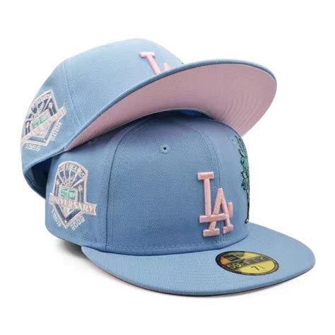 MLB Los Angeles Dodgers La Sombrero De Ala Plana Moda Niños Y Niñas Hip