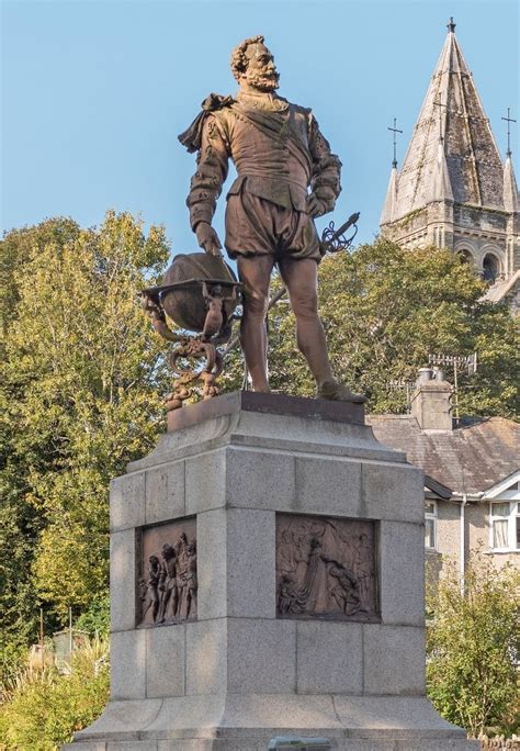 The Story Of Drake Statue Tavistock Town Council