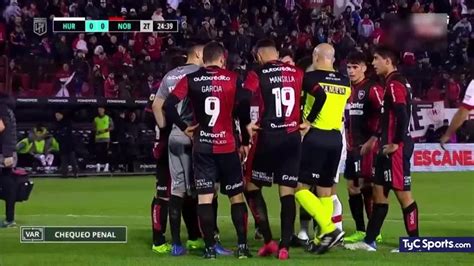 Huracán vs Newell s por la Liga Profesional 2022 chequeo VAR penal