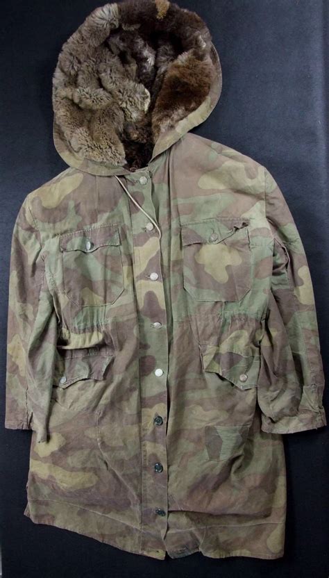 Waffen Ss Italian Camouflage Material Winter Parka In General