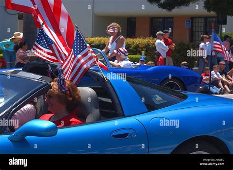 Independence Day Parade Stock Photo Alamy