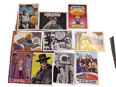 Topps Th Anniversary Tv Movies Characters Fun Card Lot Of