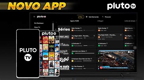 NOVO APP Da PLUTO TV MELHOR E NOVIDADES YouTube