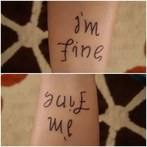 Bts New Tattoosave Me Im Fine