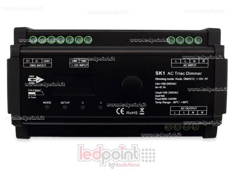 Ledpoint S R L AC Triac DMX512 Dimmer 1 Channel 6A