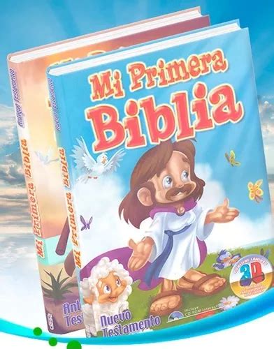 Libro Mi Primera Biblia Para Ni Os Tomos Cd Y L Minas D En Venta