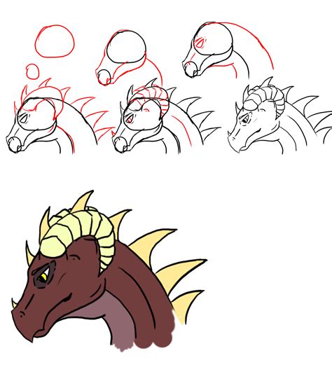 Dragon Head Tutorial - by Onyx-Niight on DeviantArt