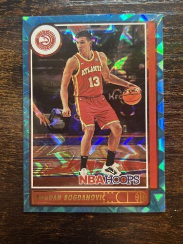 2021 22 Panini NBA Hoops Teal Explosion 168 Bogdan Bogdanovic EBay