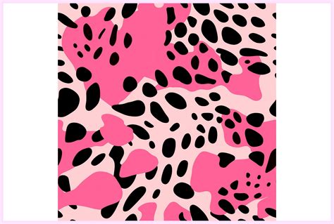 Pink Leopard Skin Seamless Pattern Graphic By Forhadx5 · Creative Fabrica