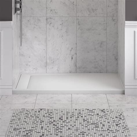 Solid Surface Shower Pan Marble — Madison Art Center Design