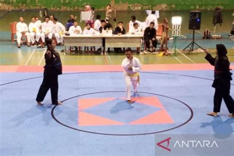 Enam Atlet Pencak Silat Pangkalpinang Dipastikan Lolos Partai Final