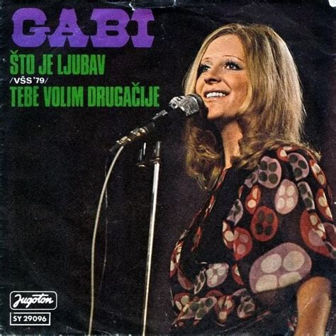 Gabi Novak Što je ljubav Tebe volim drugačije Lyrics and Tracklist