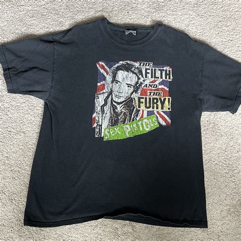 Sex Pistols The Filth And The Fury T Shirt LARGE Gem