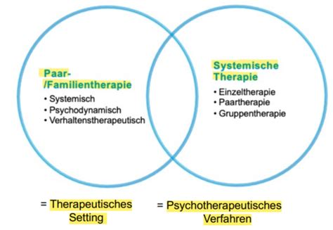 5 Systemische Therapie ST familientherapeutische Ansätze Flashcards