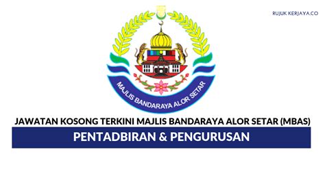 Majlis Bandaraya Alor Setar Mbas Pentadbiran And Pengurusan Kerjaya