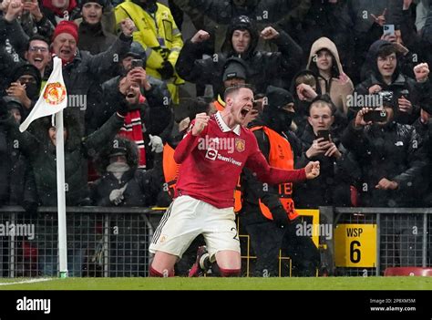 Manchester UK 9th Mar 2023 Wout Weghorst Of Manchester United