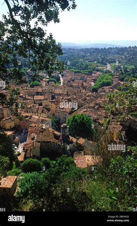 Cotignac village in Provence Stock Photo - Alamy