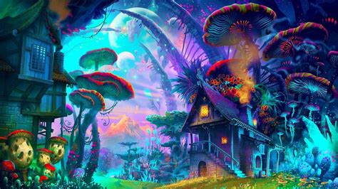 Psychedelic Nature Wallpapers - Top Free Psychedelic Nature Backgrounds ...