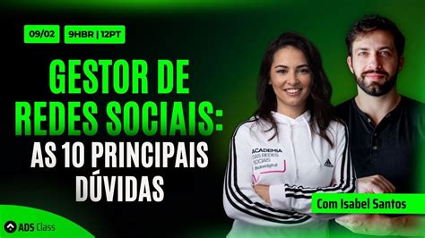 Gestor De Redes Sociais 10 Principais Dúvidas Programa Ganhar Dinheiro