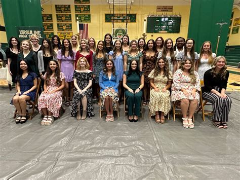 Ursuline High School Inducts Students Into National Honor Society